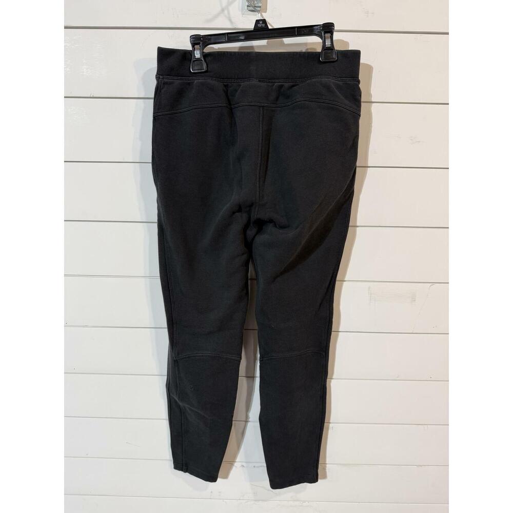 Lululemon Women's Black Sweatpants Lounge Pants Zip Pocket Size 6 - Picture 2 of 3